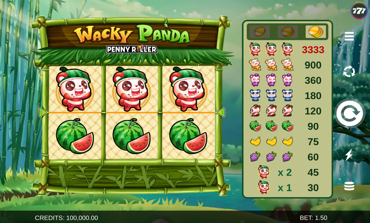 Wacky Panda base game