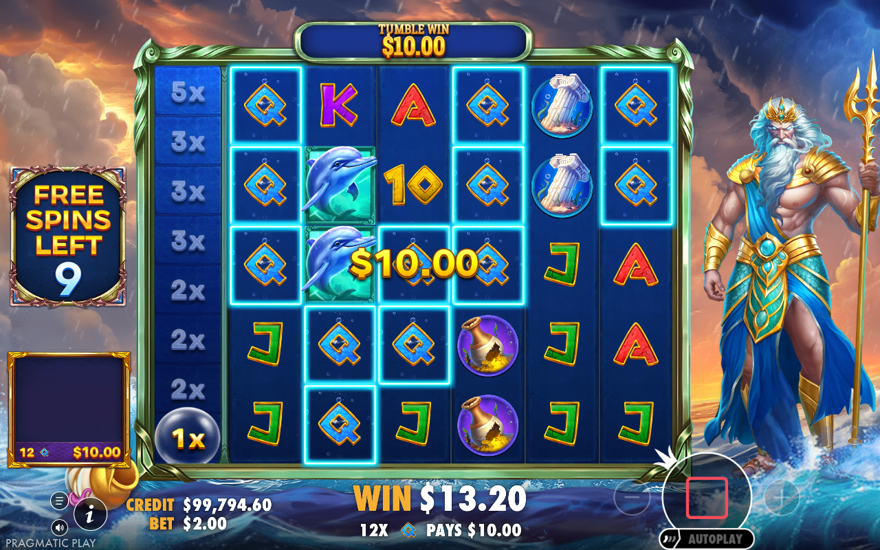 Waves of Poseidon bonus round