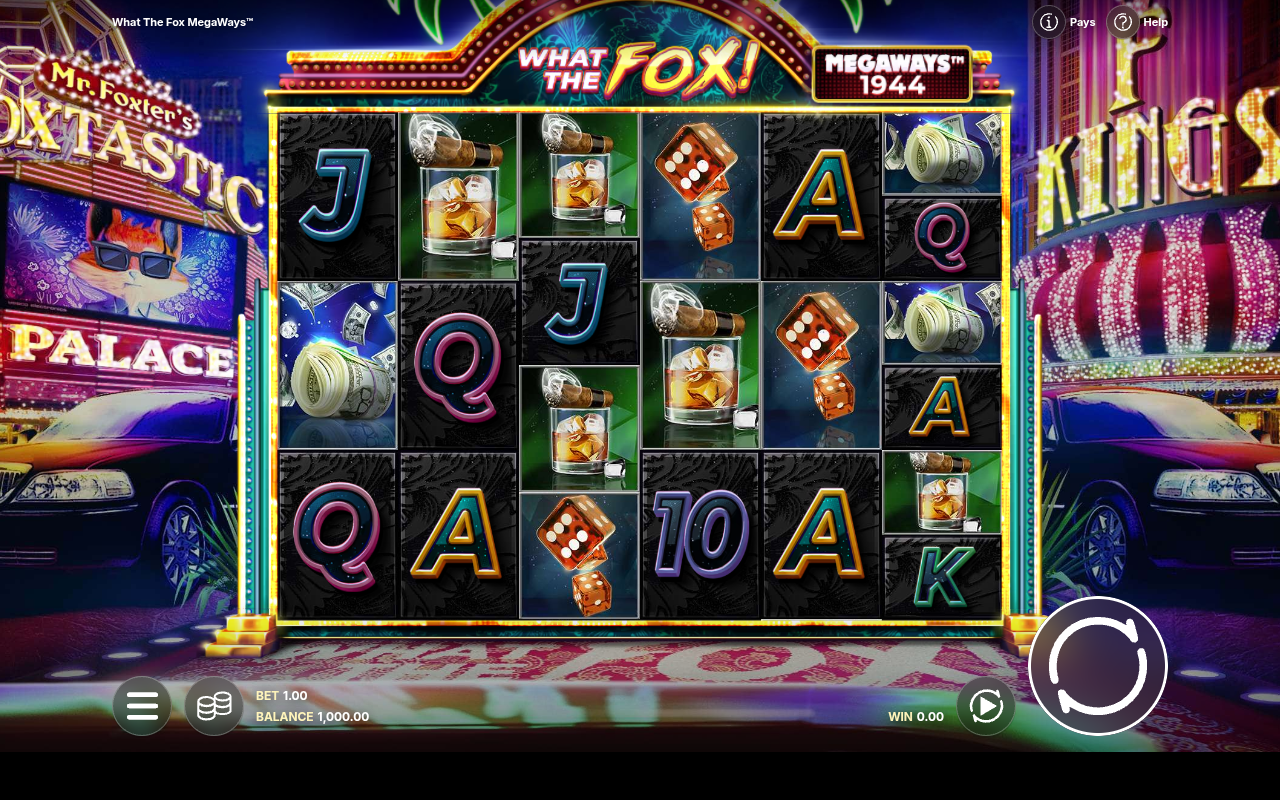 What the Fox Megaways base game