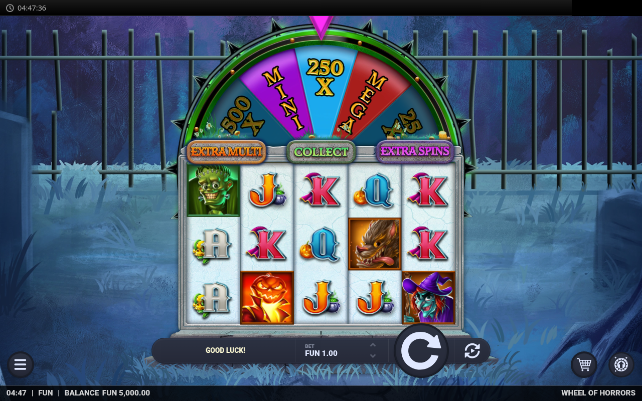 Wheel of Horrors base game