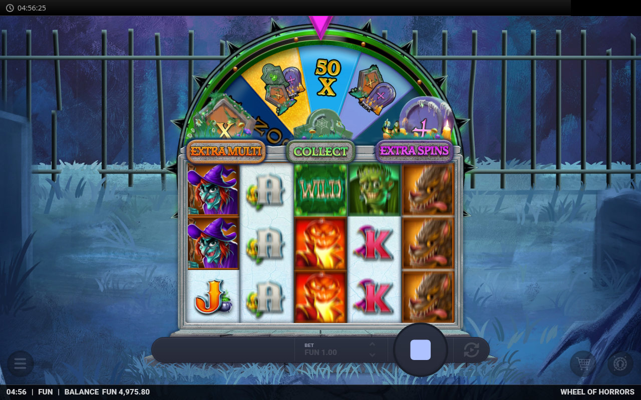 Wheel of Horrors gameplay