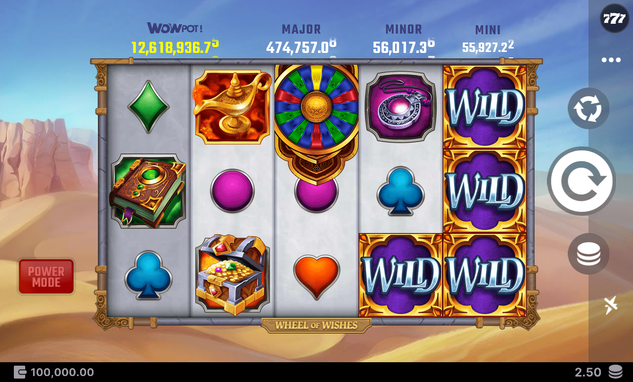 Wheel of Wishes base game