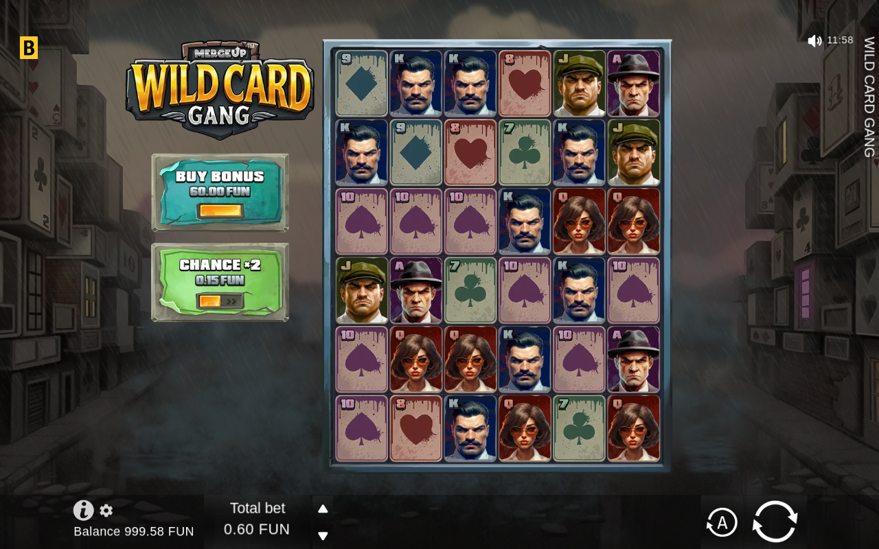 Wild Card Gang base game