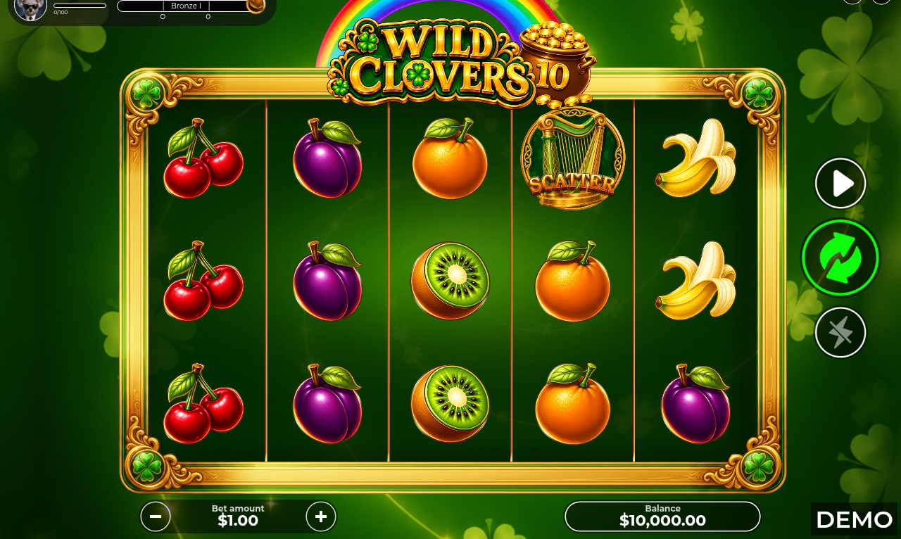 Wild Clovers 10 base game