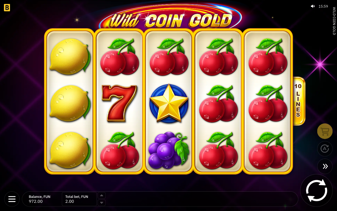 Wild Coin Gold gameplay