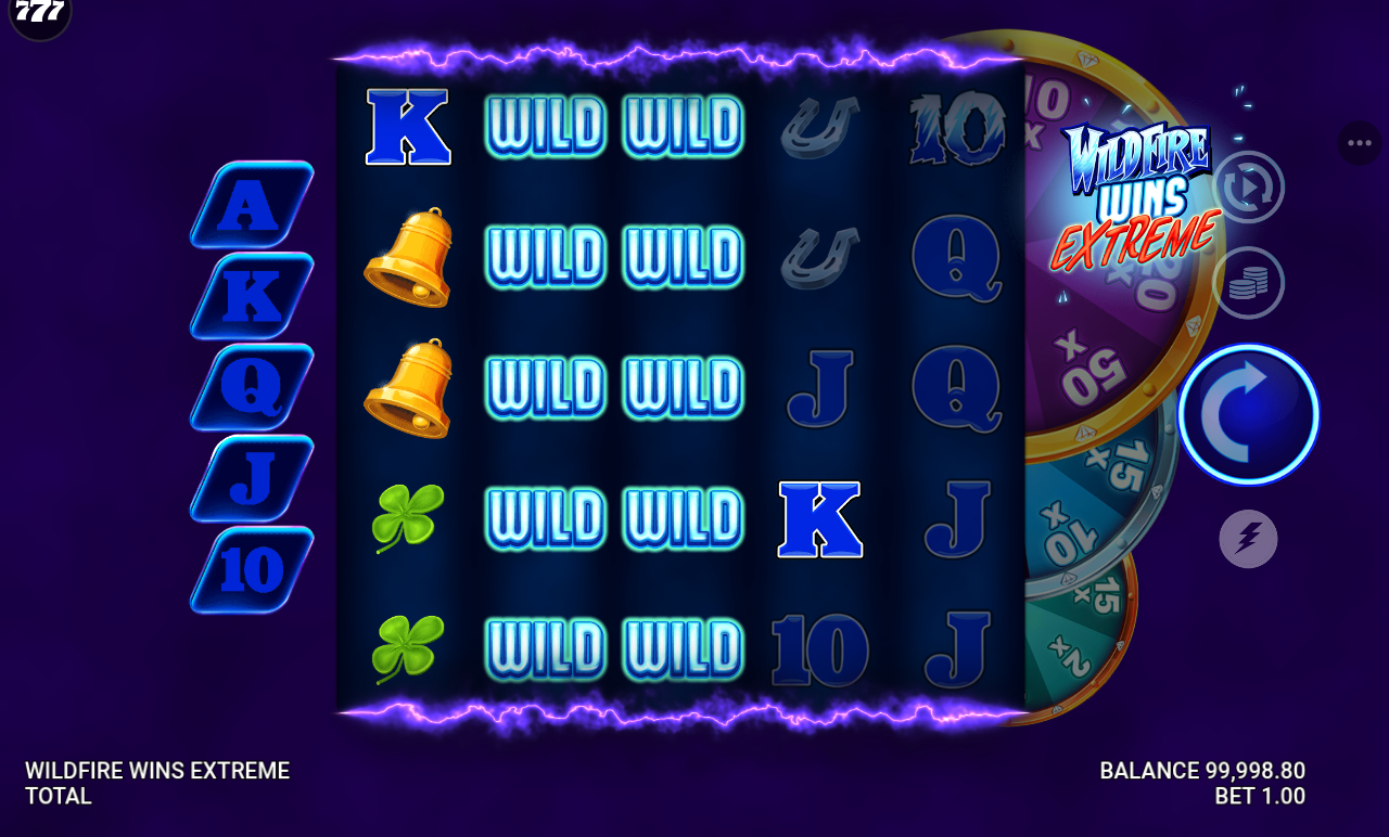 Wildfire Wins Extreme gameplay