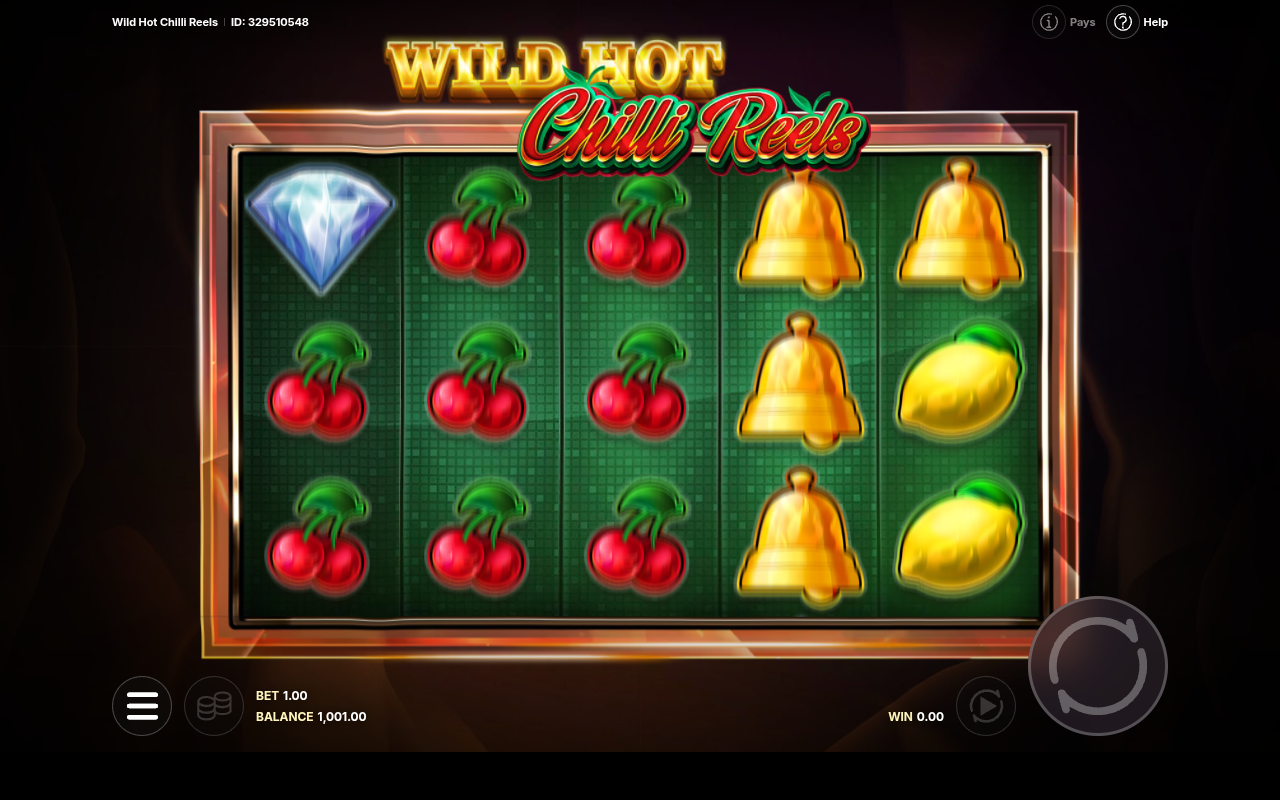 Wild Hot Chilli Reels gameplay