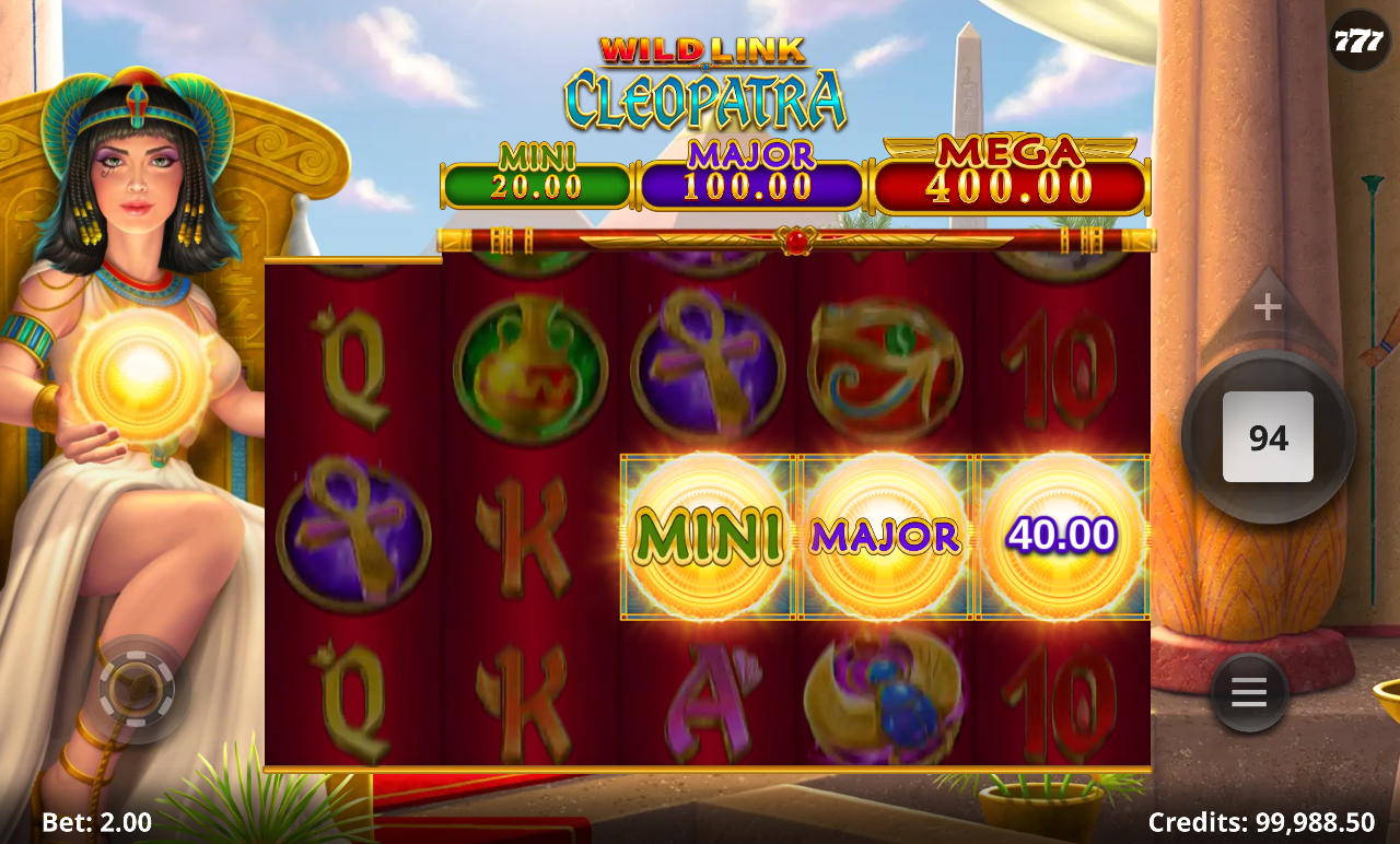 Wild Link Cleopatra gameplay