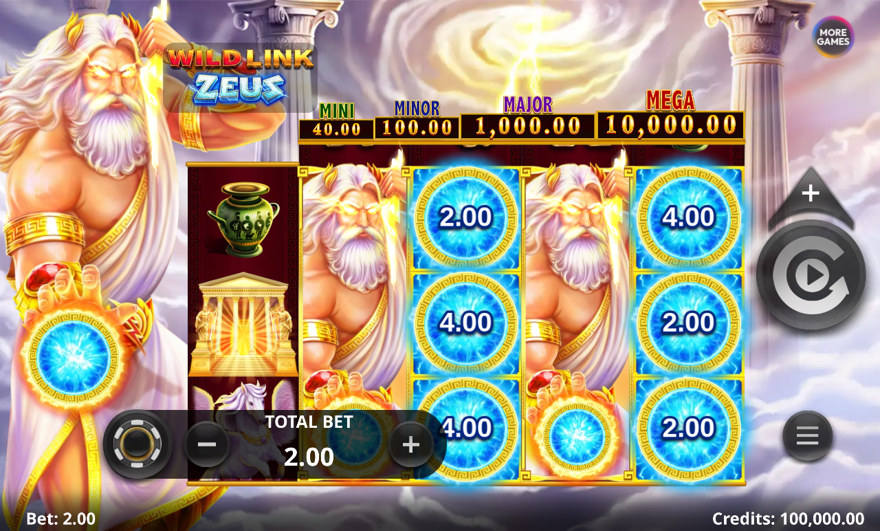 Wild Link Zeus base game