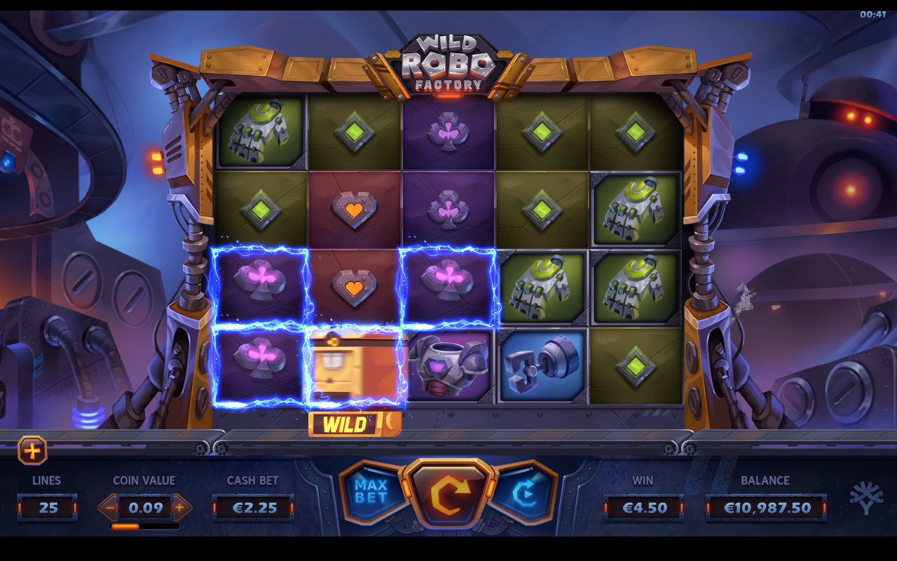 Wild Robo Factory gameplay