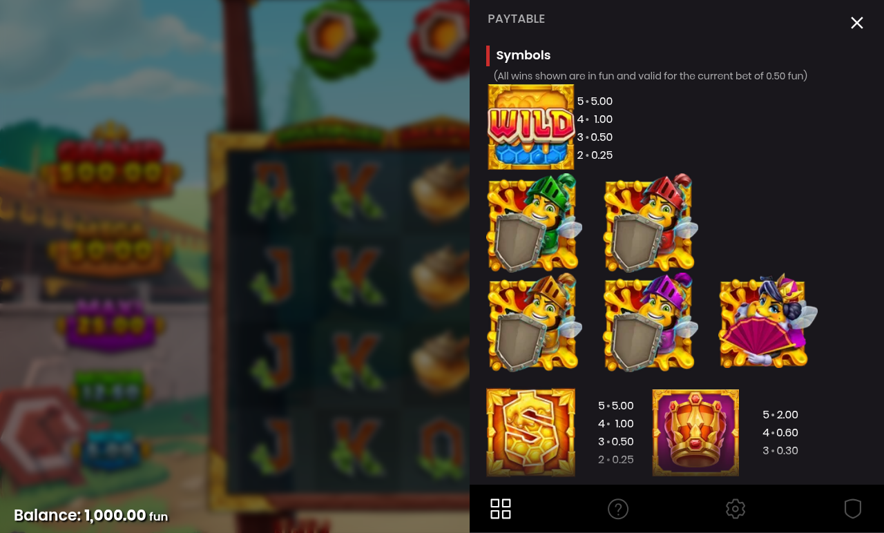 Wild Swarm Triple Hive information screen