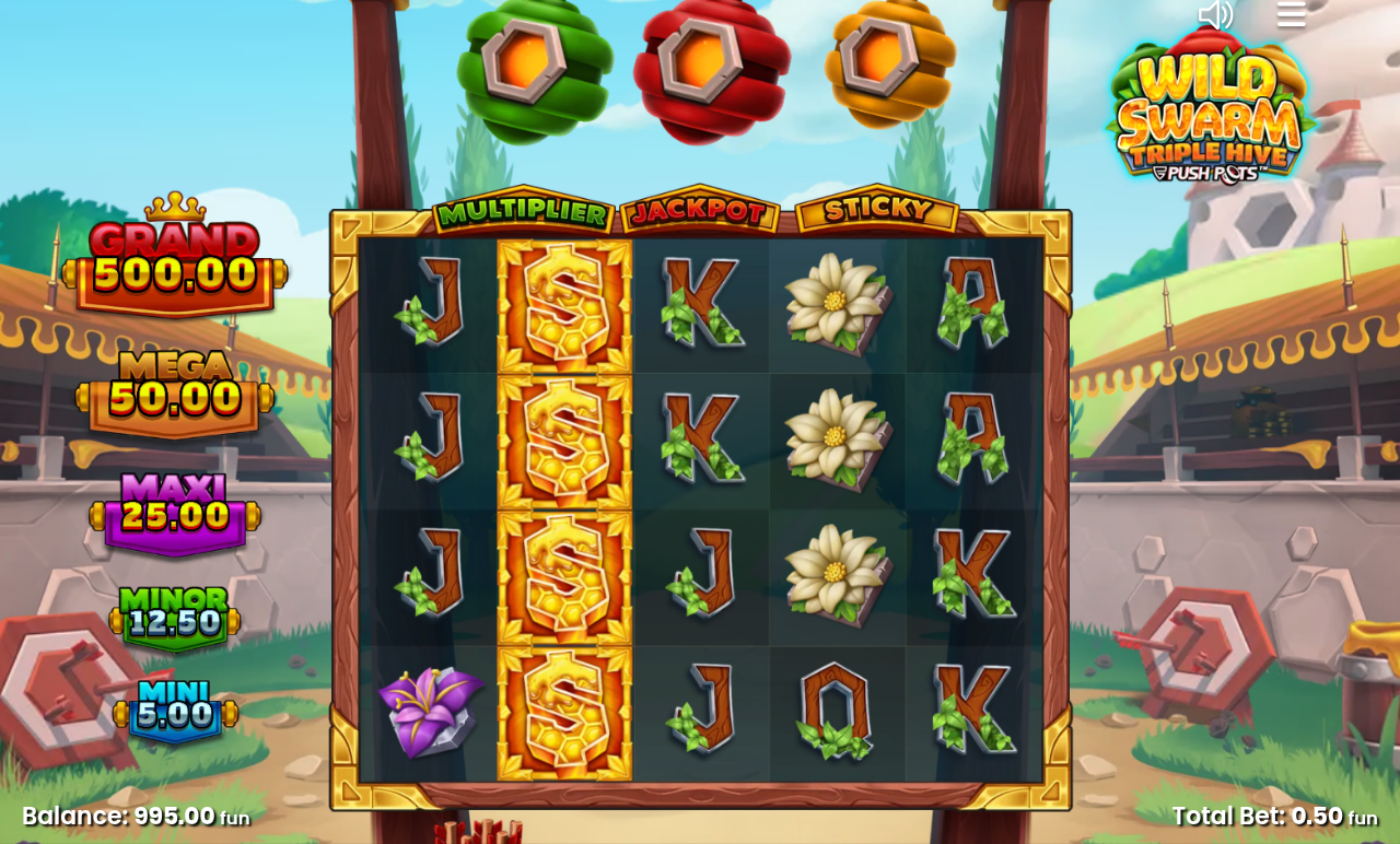 Wild Swarm Triple Hive gameplay