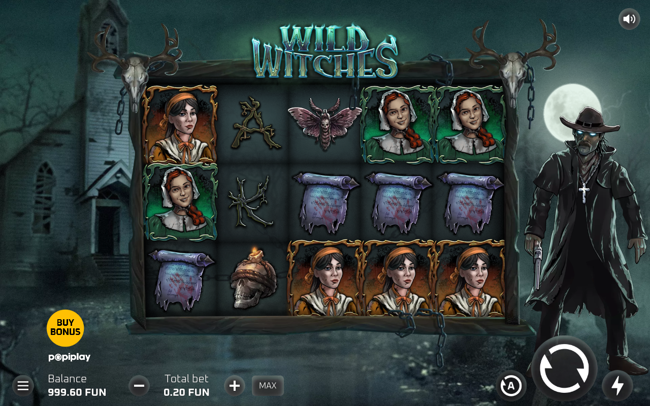 Wild Witches gameplay