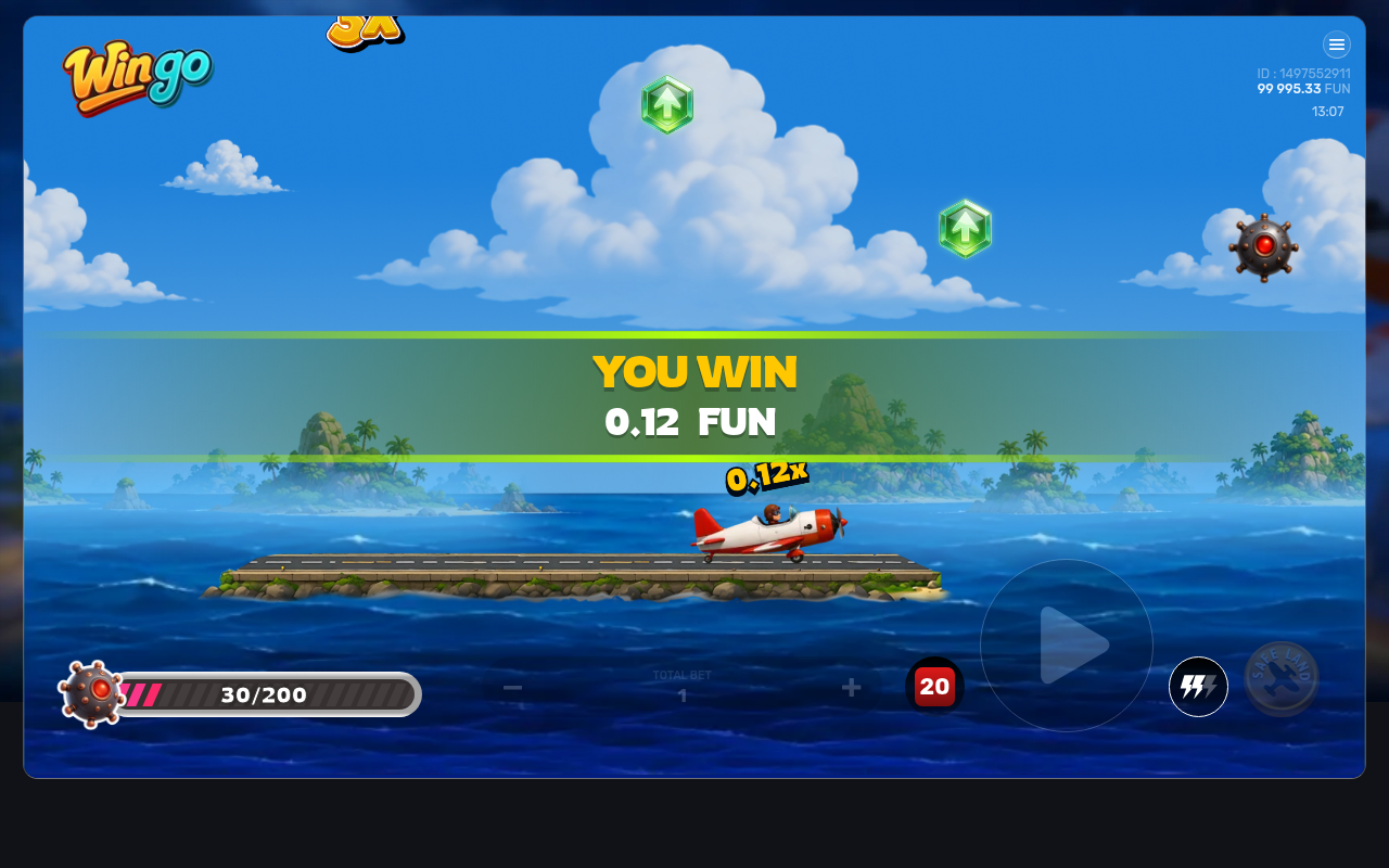 Wingo gameplay
