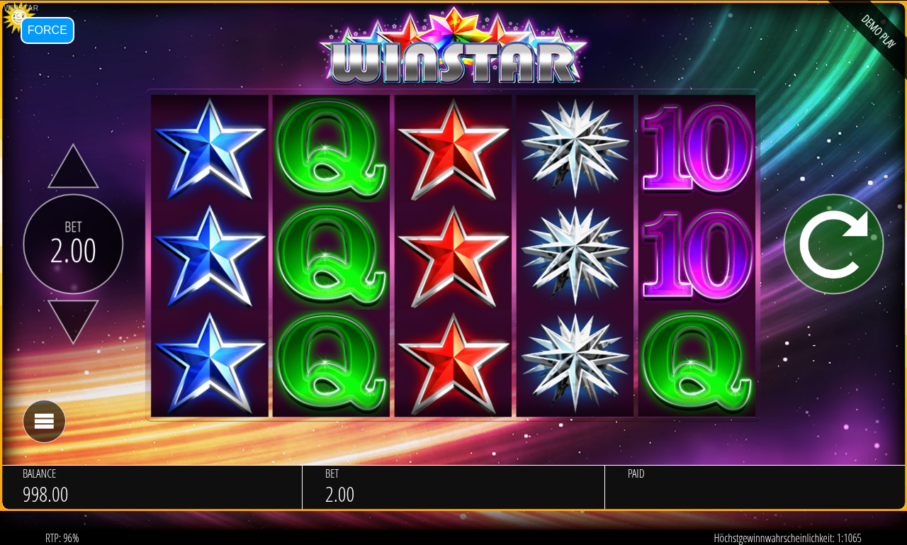 Winstar gameplay