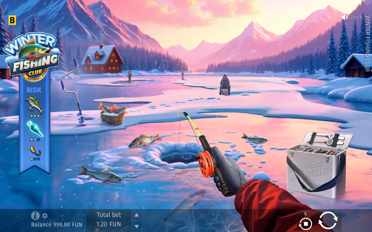 Winter Fishing Club base game