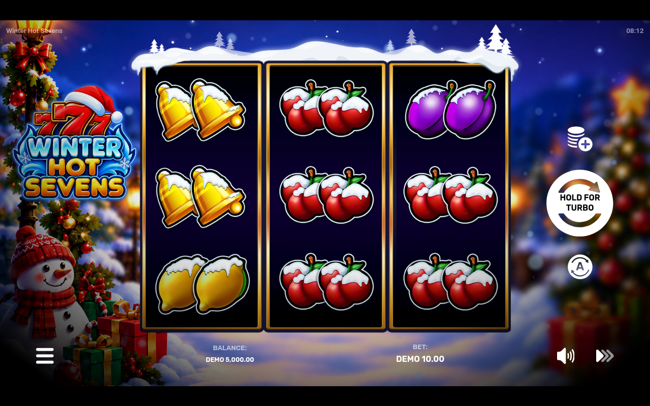 Winter Hot Sevens base game