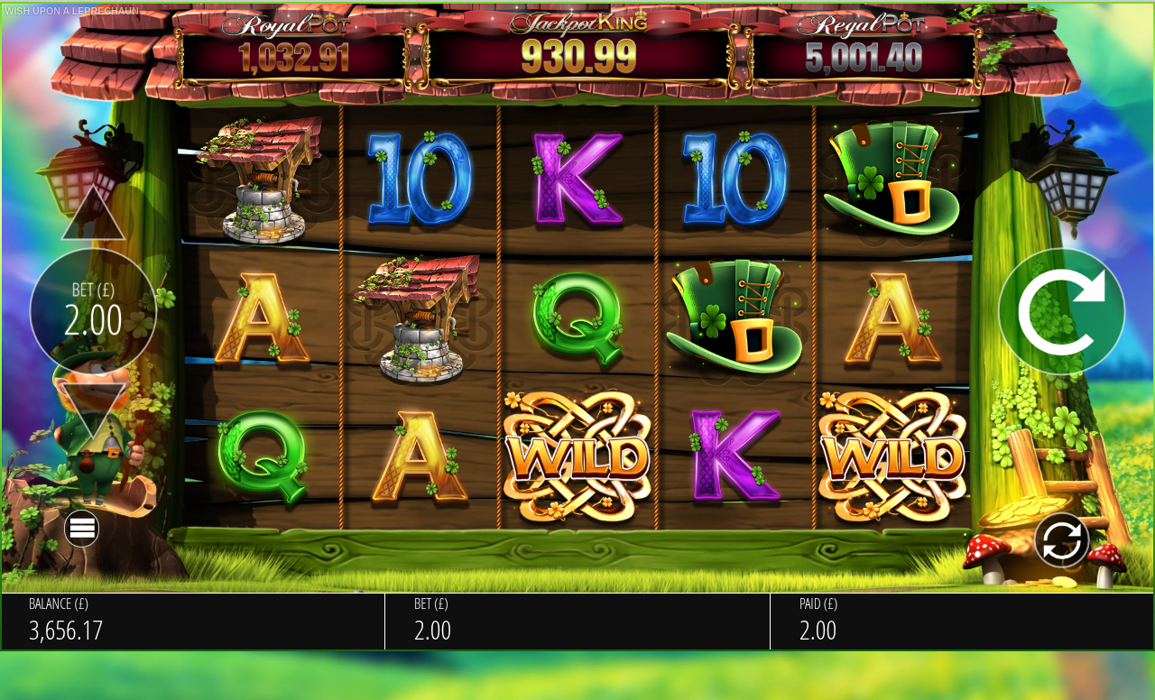 Wish Upon A Leprechaun gameplay
