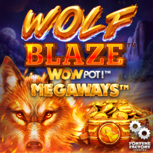 Wolf Blaze WOWPOT! Megaways slot by Fortune Factory Studios
