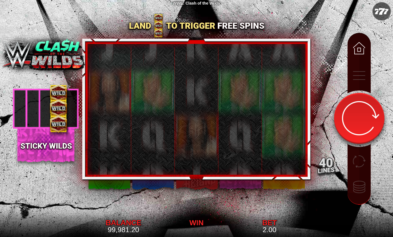 WWE: Clash of the Wilds gameplay