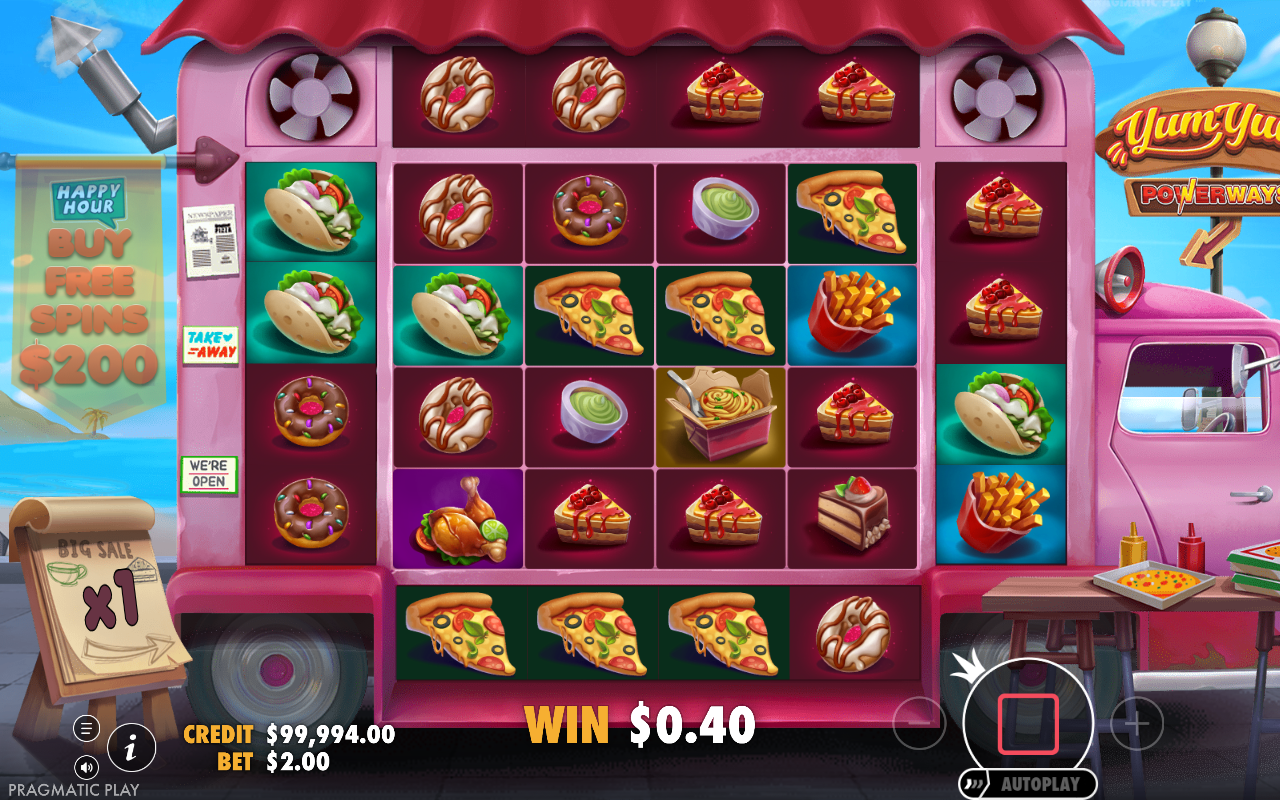 Yum Yum Powerways base game