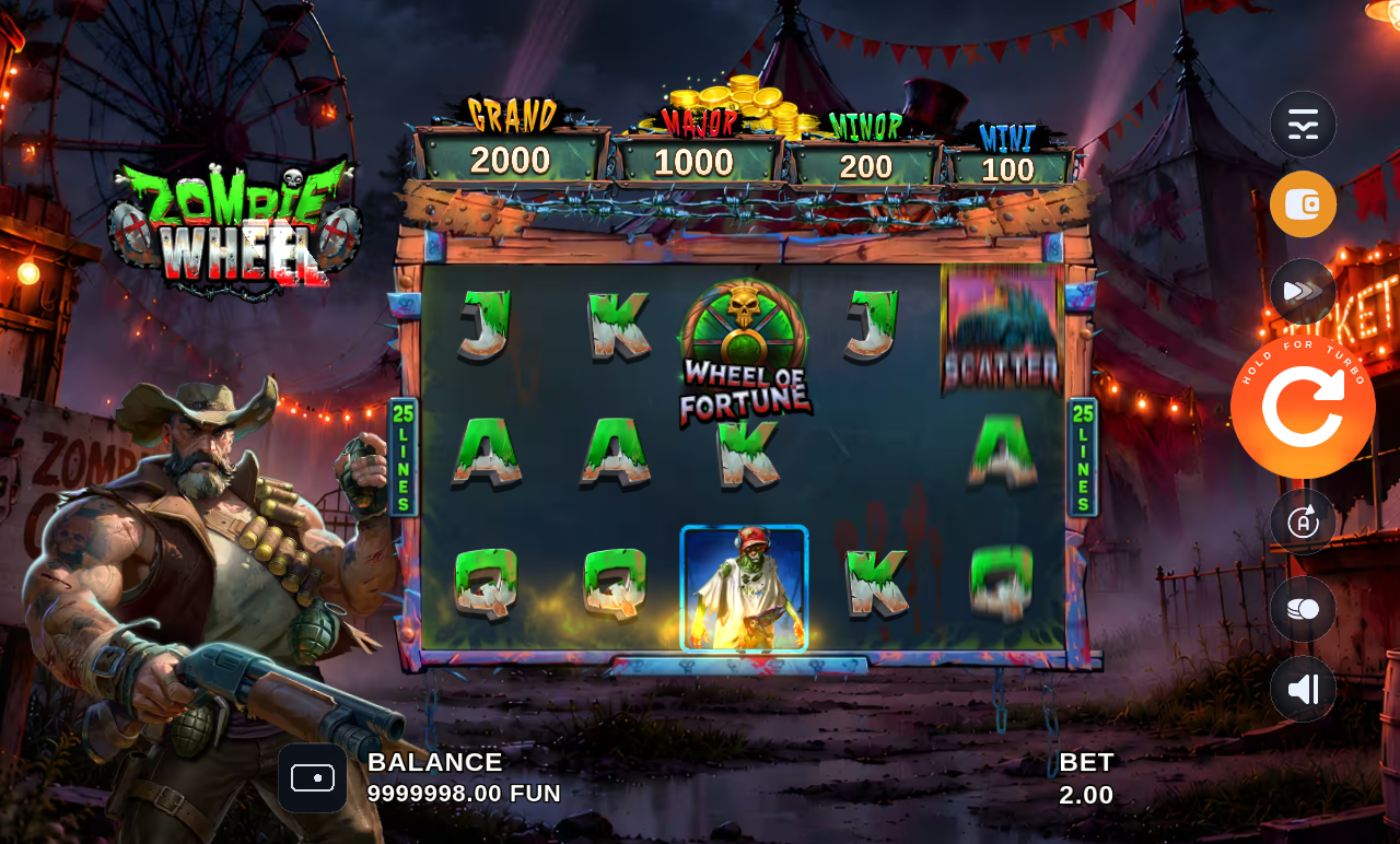 Zombie Wheel gameplay