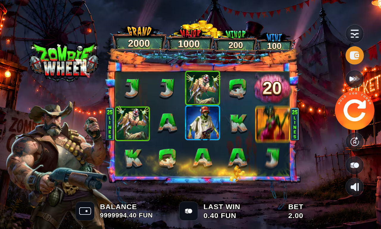 Zombie Wheel base game