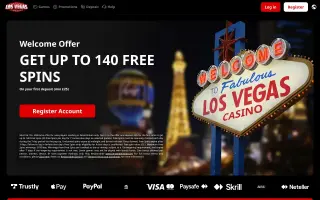 Los Vegas Casino – Home page