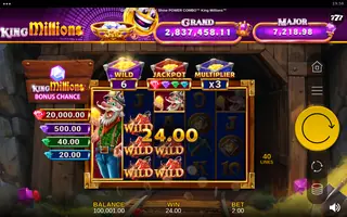Give Me Gold: Mine n’ Shine POWER COMBO King Millions – Winning spin