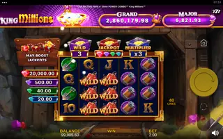 Give Me Gold: Mine n’ Shine POWER COMBO King Millions – Feature in play