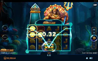 Tower Of Atlantis – Winning spin