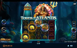 Tower Of Atlantis – Winning spin