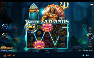 Tower Of Atlantis – Winning spin