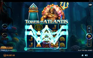 Tower Of Atlantis – Feature in play