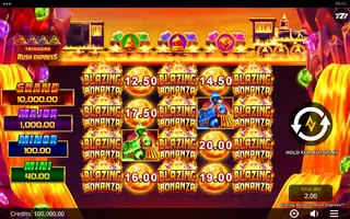 Blazing Bonanza Rush Express – Base game