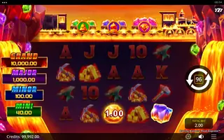 Blazing Bonanza Rush Express – Base game