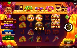 Blazing Bonanza Rush Express – Winning spin