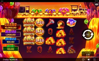 Blazing Bonanza Rush Express – Feature in play