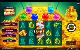 Area Link Bank Baron – Winning spin