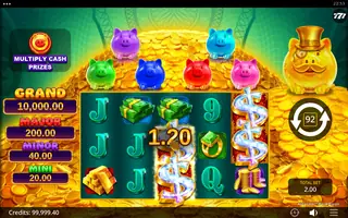 Area Link Bank Baron – Feature in play