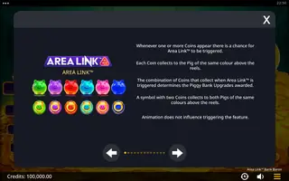 Area Link Bank Baron – Game rules