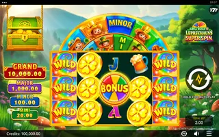 Area Build’R Leprechauns Super Spin – Base game