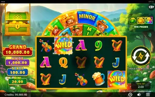 Area Build’R Leprechauns Super Spin – Feature in play