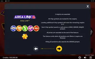 Area Link Vegas – Game rules