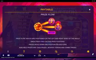 12 Masks of Fire Eruption Prize Flow – Game rules