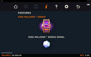 Links of Ra CASHINGO King Millions – Game rules