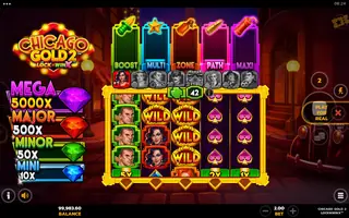 Chicago Gold 2 Lock N Win – Feature in play