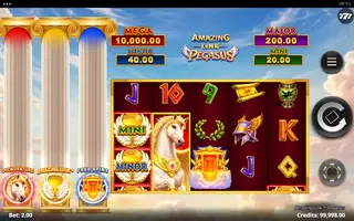 Amazing Link Pegasus – Feature in play