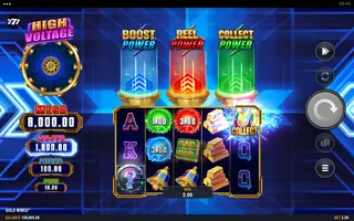 Gold Wired – Feature in play