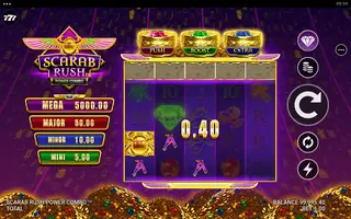 Scarab Rush Power Combo – Winning spin